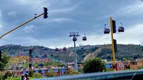 Cablecar El Paraíso Viewpoint: Scenic View of Bogota, Colombia from Mirador el Paraíso